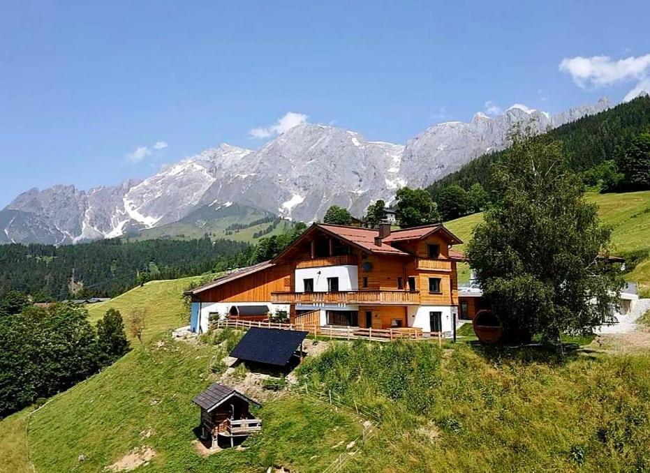 Gut Stein Panoramalodge Mühlbach am Hochkönig Dış mekan fotoğraf